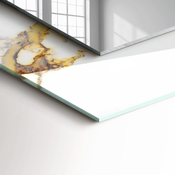 Spiegel mit motivdruck Marmor mit Adern