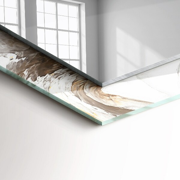 Dekorativer spiegel Abstraktes Marmormuster