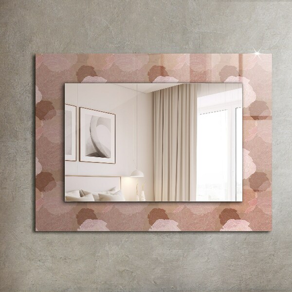 Spiegel ornament Pfingstrose Blumen