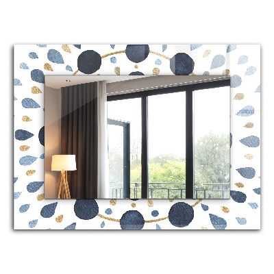 Dekorativer spiegel Abstraktes Mandala-Muster