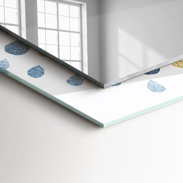 Dekorativer spiegel Abstraktes Mandala-Muster