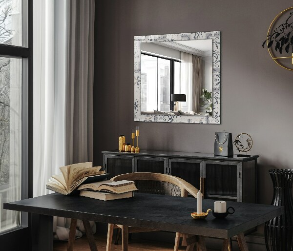 Bedruckter spiegel Kachelmuster Ornamente