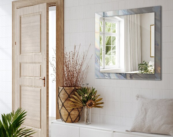 Dekorativer spiegel Abstrakte farbige Muster