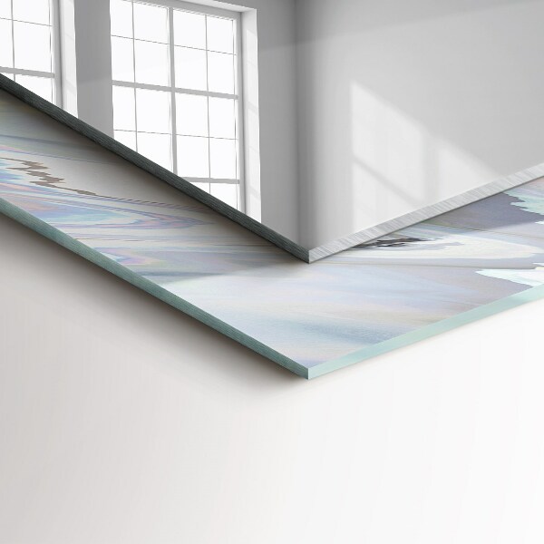 Dekorativer spiegel Abstrakte farbige Muster