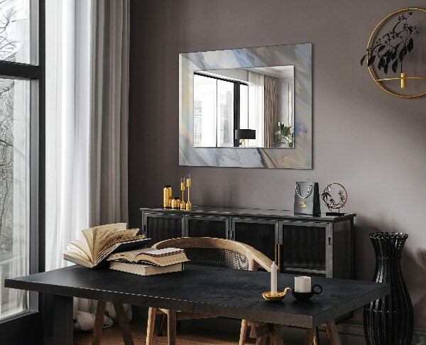 Dekorativer spiegel Abstrakte farbige Muster