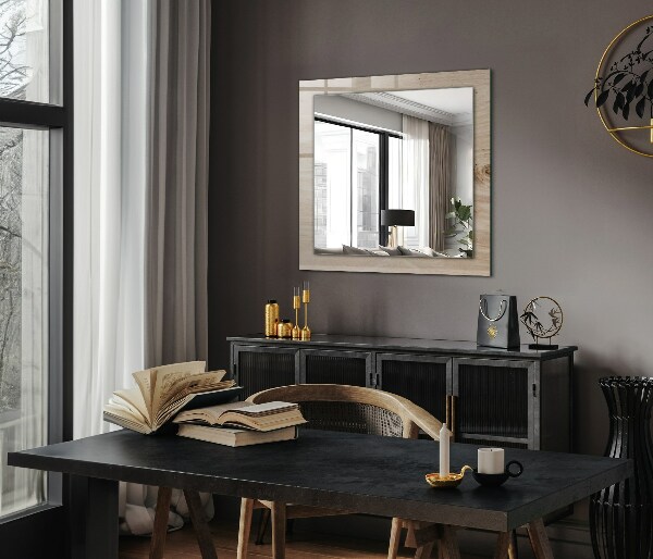 Bedruckte spiegel Holz mit Ästen