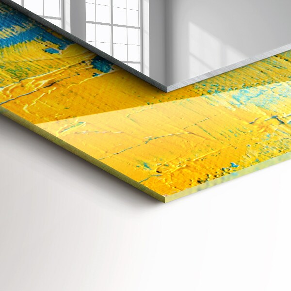 Spiegel mit ornamenten Abstraktes Ölgemälde