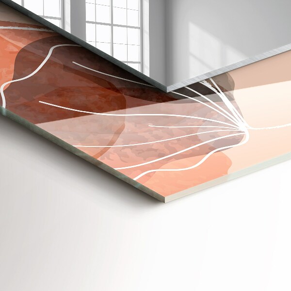 Spiegel ornament Abstrakte florale Muster