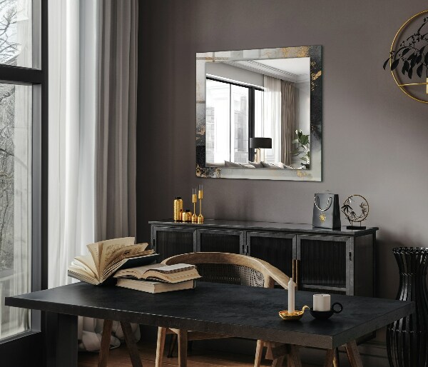 Bedruckter spiegel Abstrakte moderne Kunst