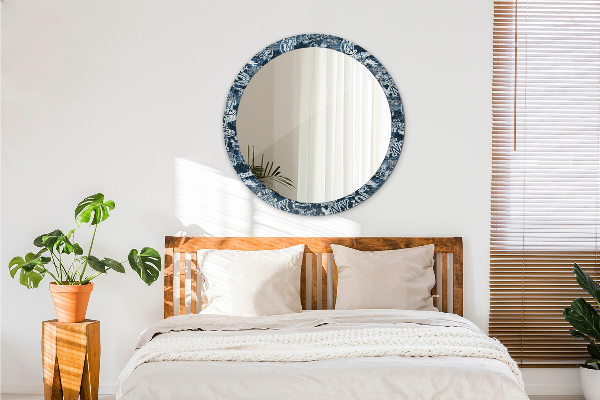 Runder spiegel aufdruck Collage