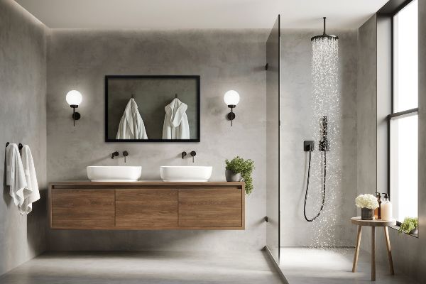 Schwarz spiegel flur rechteckiger 50x50 cm