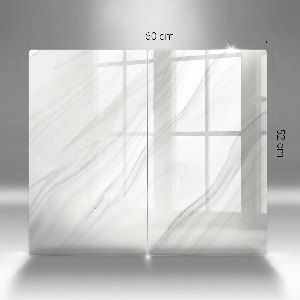 Herdabdeckung Zarter Marmor