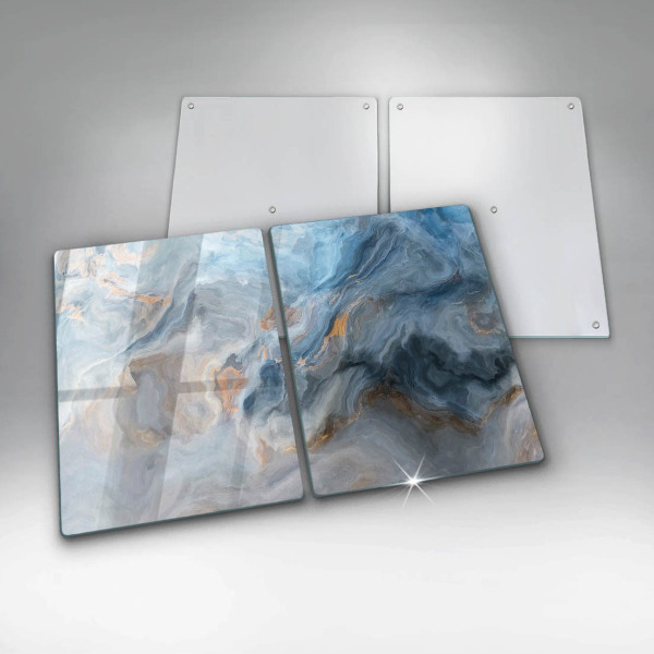 Herdabdeckung Marmorstruktur