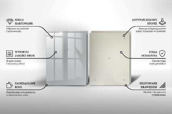 Herdabdeckplatte glas Graue Farbe