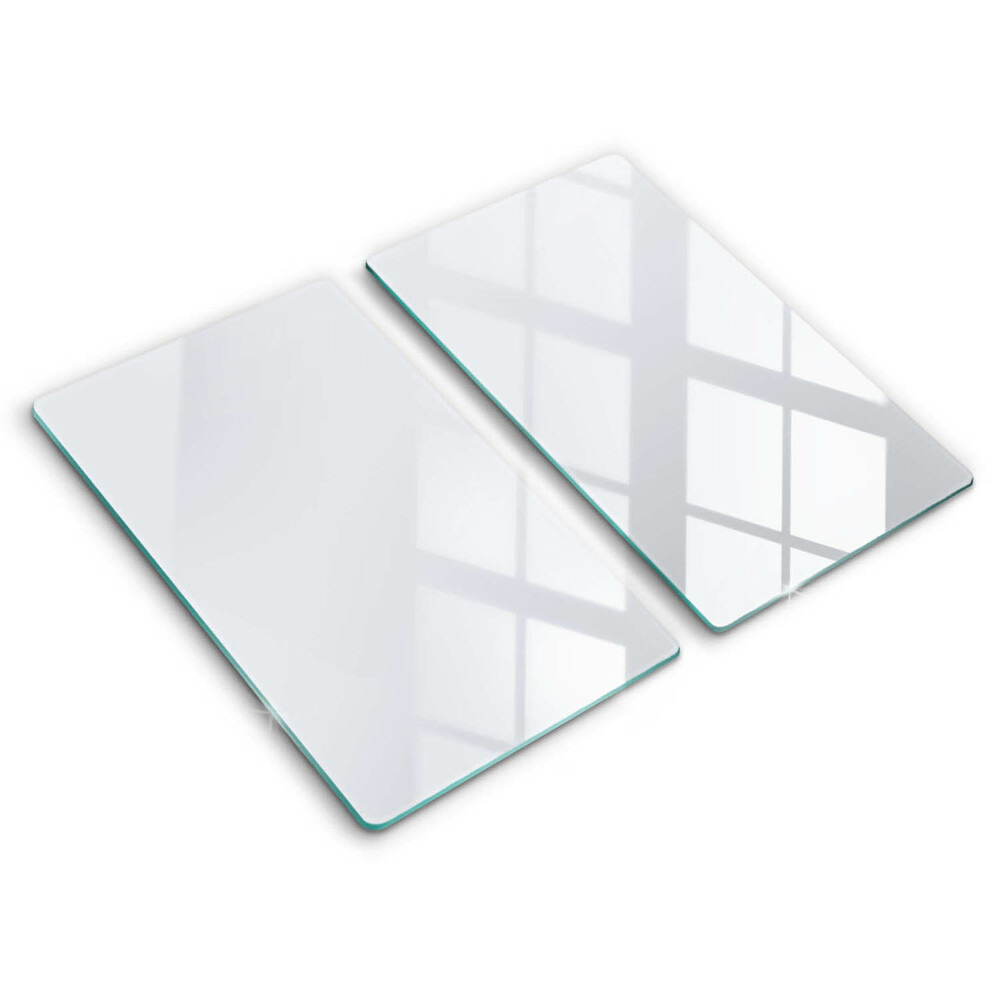 Herdabdeckplatte glas weiße Farbe