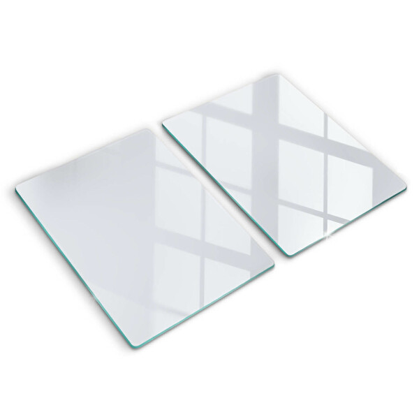 Herdabdeckplatte glas weiße Farbe