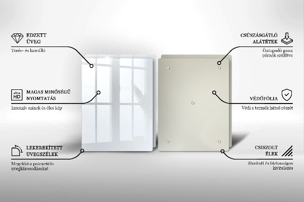 Herdabdeckplatte glas weiße Farbe