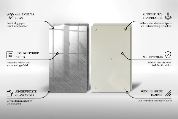 Herdabdeckung Metallbeschaffenheitshintergrund