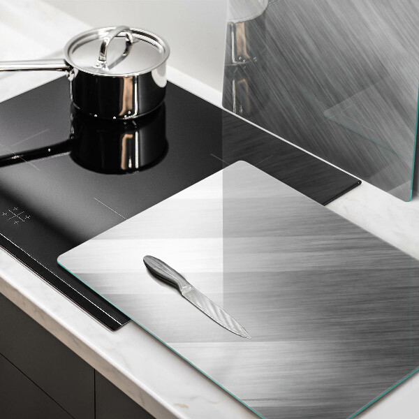 Herdabdeckung Metallbeschaffenheitshintergrund