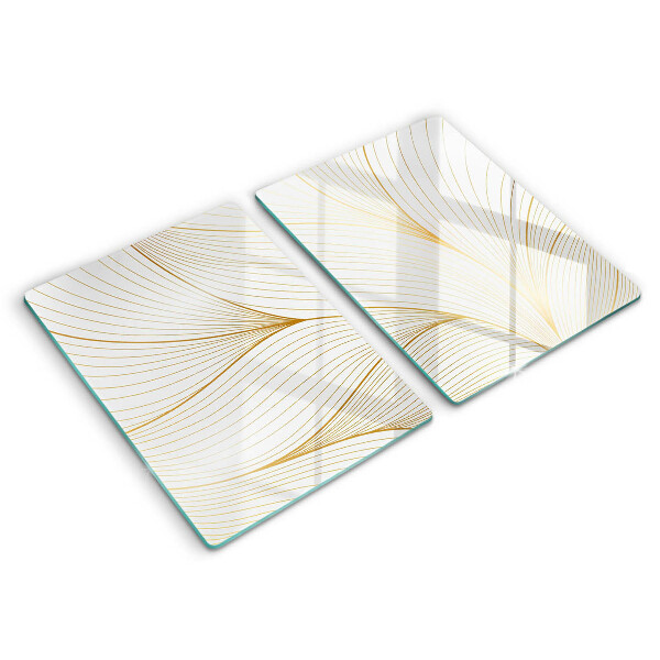 Herdabdeckung Modernes Linienmuster