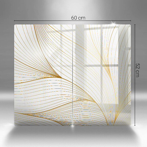 Herdabdeckung Modernes Linienmuster