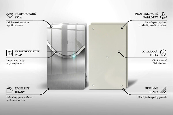 Herdabdeckung Metallabstraktion