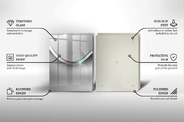 Herdabdeckung Metallabstraktion