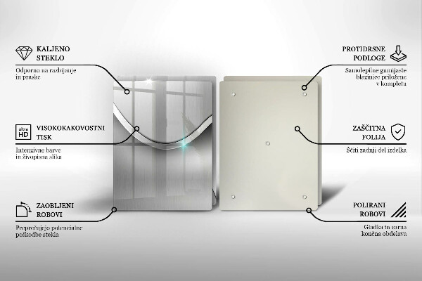 Herdabdeckung Metallabstraktion