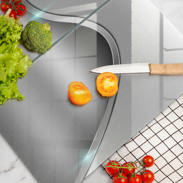 Herdabdeckung Metallabstraktion