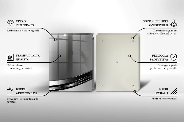 Herdabdeckung Metallabstraktion