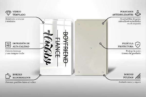 Herdabdeckung Inschrift Satz Muster