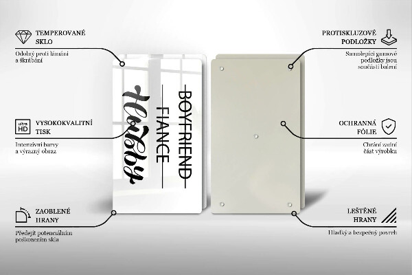 Herdabdeckung Inschrift Satz Muster