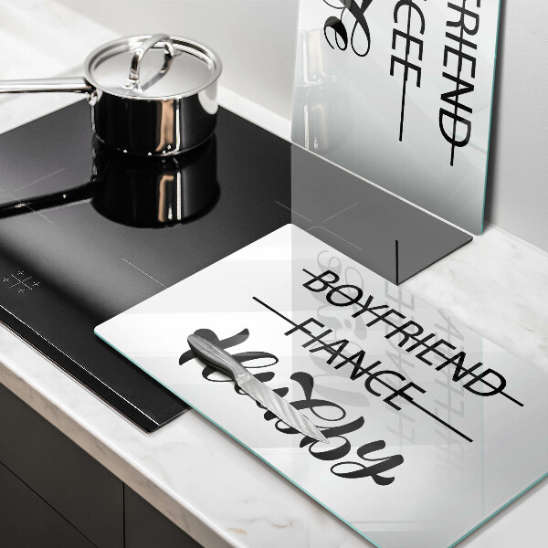 Herdabdeckung Inschrift Satz Muster