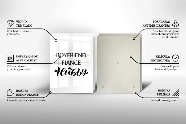 Herdabdeckung Inschrift Satz Muster