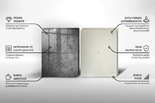 Herdabdeckung Betonsteinstruktur