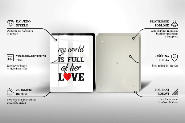 Herdabdeckung Inschrift Satz