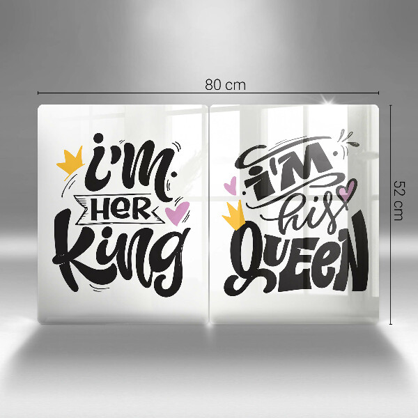 Herdabdeckung Inschrift Satz