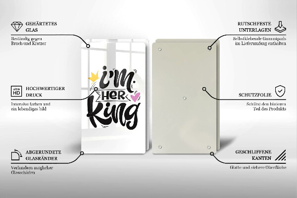 Herdabdeckung Inschrift Satz