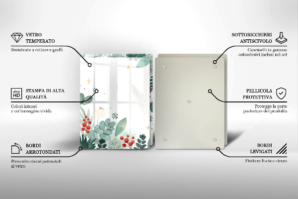 Herdabdeckung Aquarellblätter