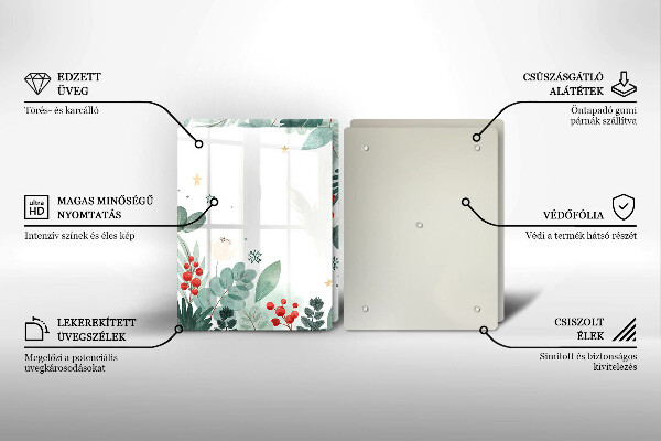 Herdabdeckung Aquarellblätter