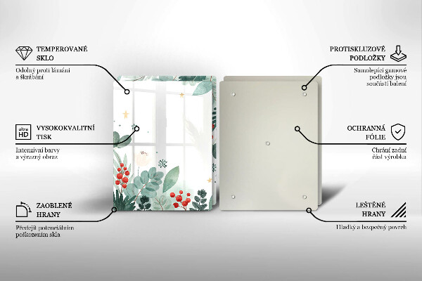 Herdabdeckung Aquarellblätter