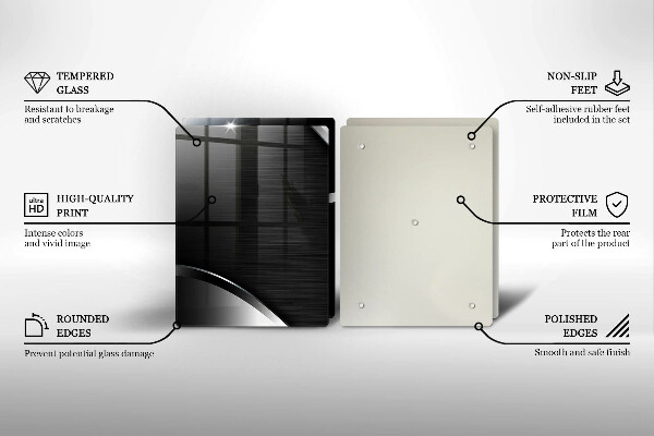 Herdabdeckung Metallabstraktion