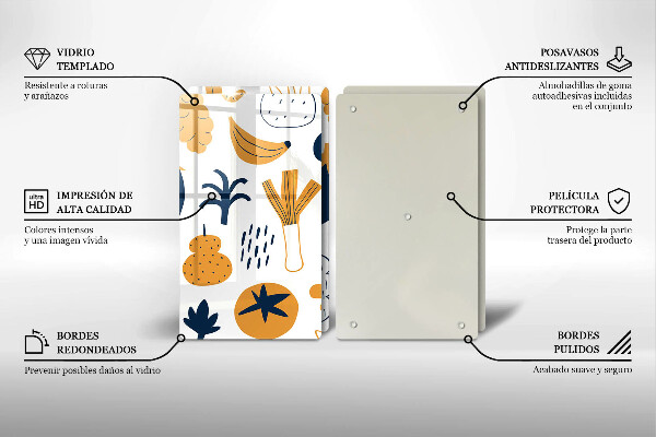 Herdabdeckung Lebensmittelillustration