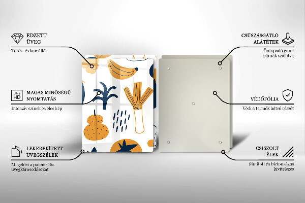 Herdabdeckung Lebensmittelillustration