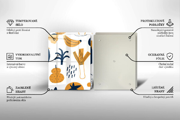 Herdabdeckung Lebensmittelillustration