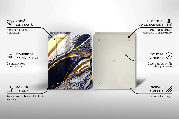 Herdabdeckung Bunte Abstraktion