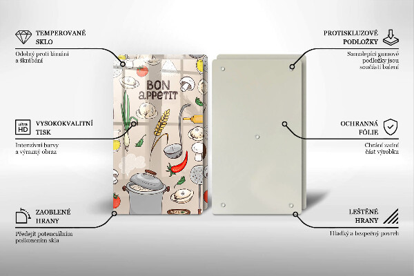 Herdabdeckplatte glas Küchenillustration
