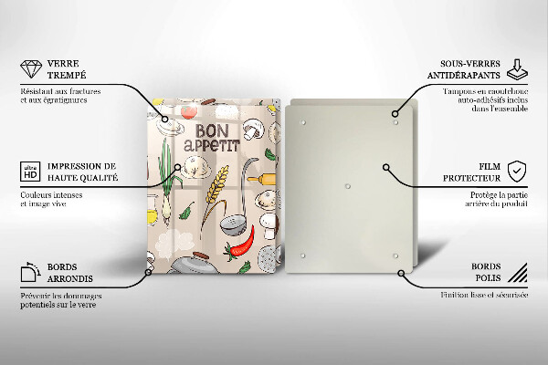 Herdabdeckplatte glas Küchenillustration