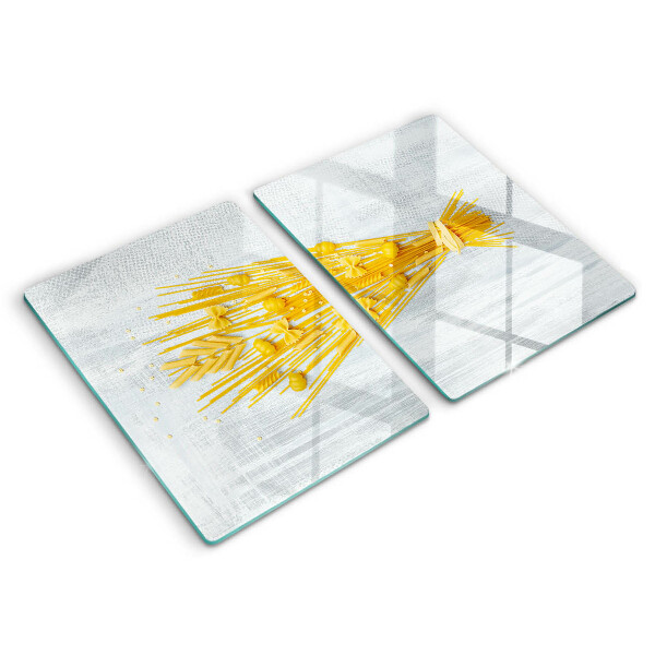 Herdabdeckplatte glas Pasta
