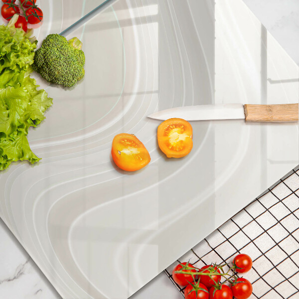 Herdabdeckplatte glas Cremige Textur